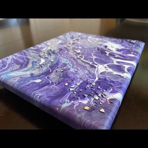 Hand made fluid art